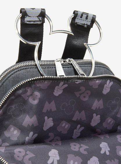 Mochila mini de mezclilla con Mickey Mouse