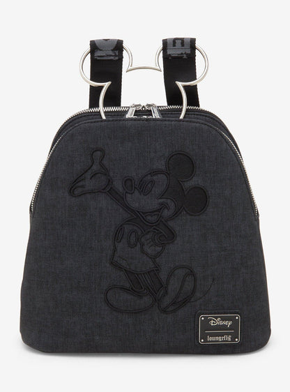 Mochila mini de mezclilla con Mickey Mouse