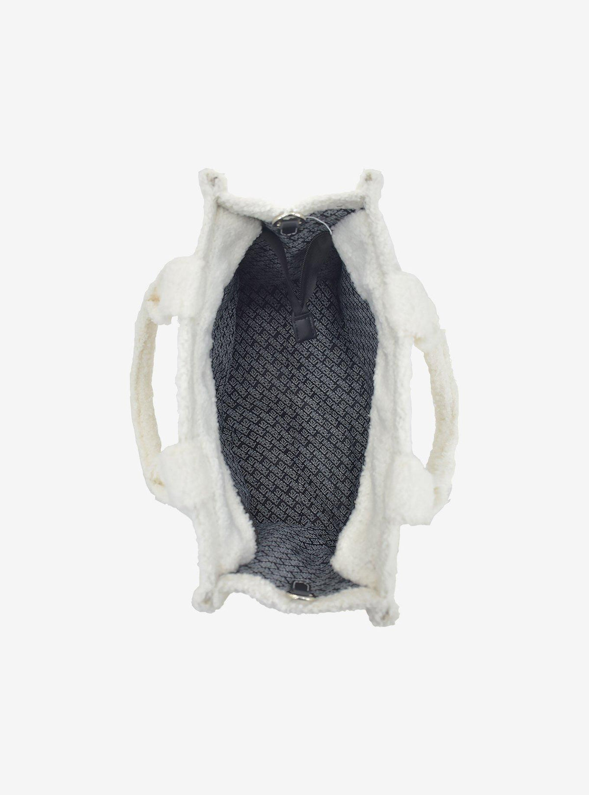 Bolso tote mini de sherpa Snoopy y Woodstock