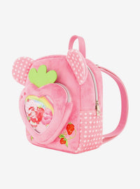 Mini mochila de peluche corazón Care Bears x Strawberry Shortcake