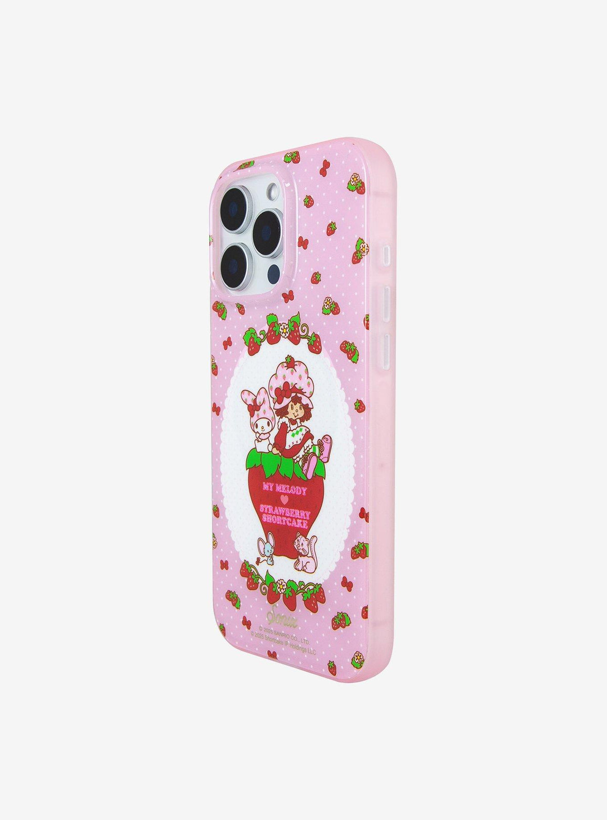 Funda iPhone 16 Pro Max My Melody x Strawberry Shortcake