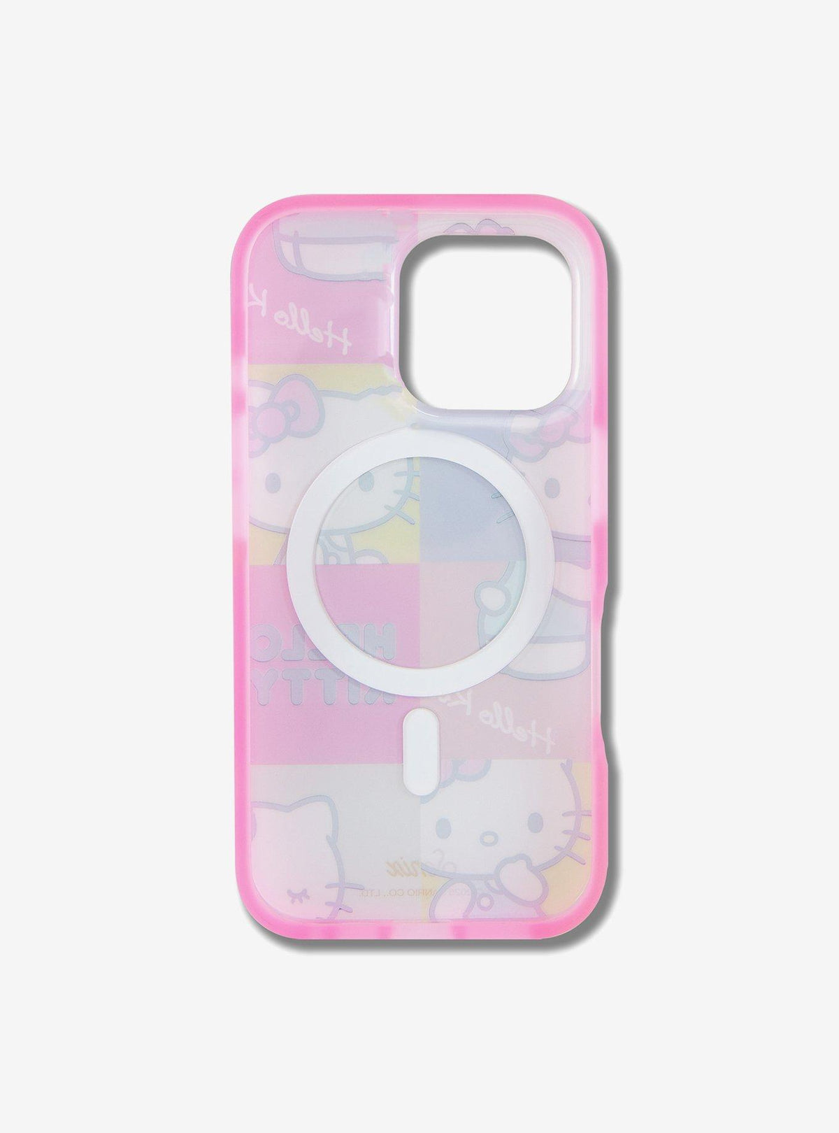 Carcasa Hello Kitty Grid para iPhone 16 Pro