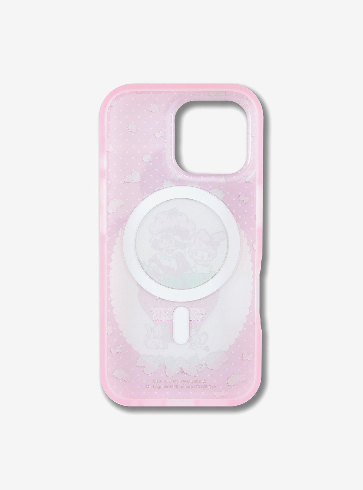 Funda MagSafe para iPhone 16 Pro de My Melody y Strawberry Shortcake