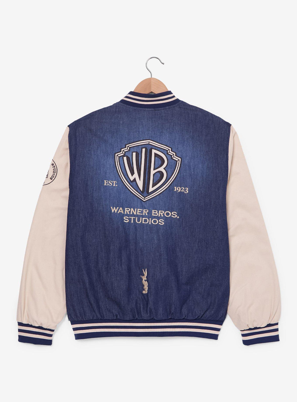 Chaqueta varsity de mezclilla Warner Bros.