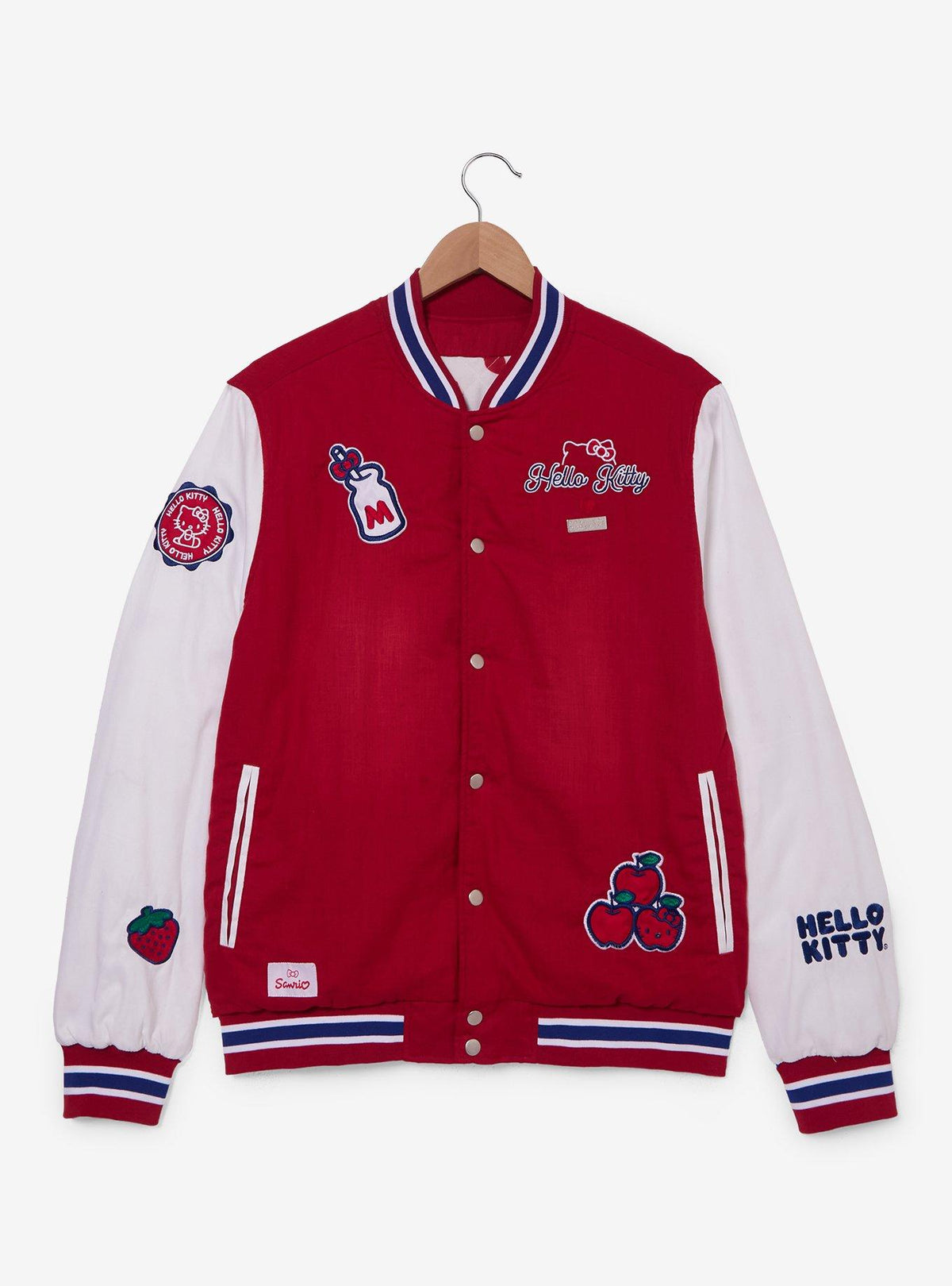 Chaqueta universitaria de mezclilla Sanrio