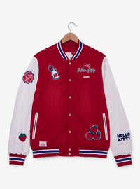 Chaqueta universitaria de mezclilla Sanrio
