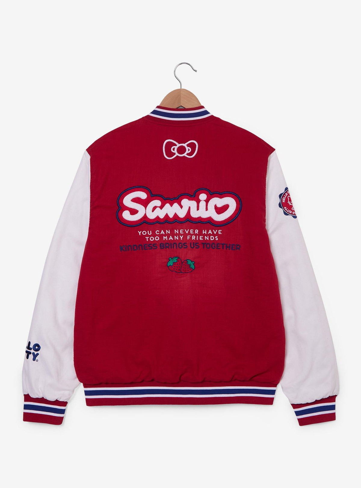 Chaqueta universitaria de mezclilla Sanrio