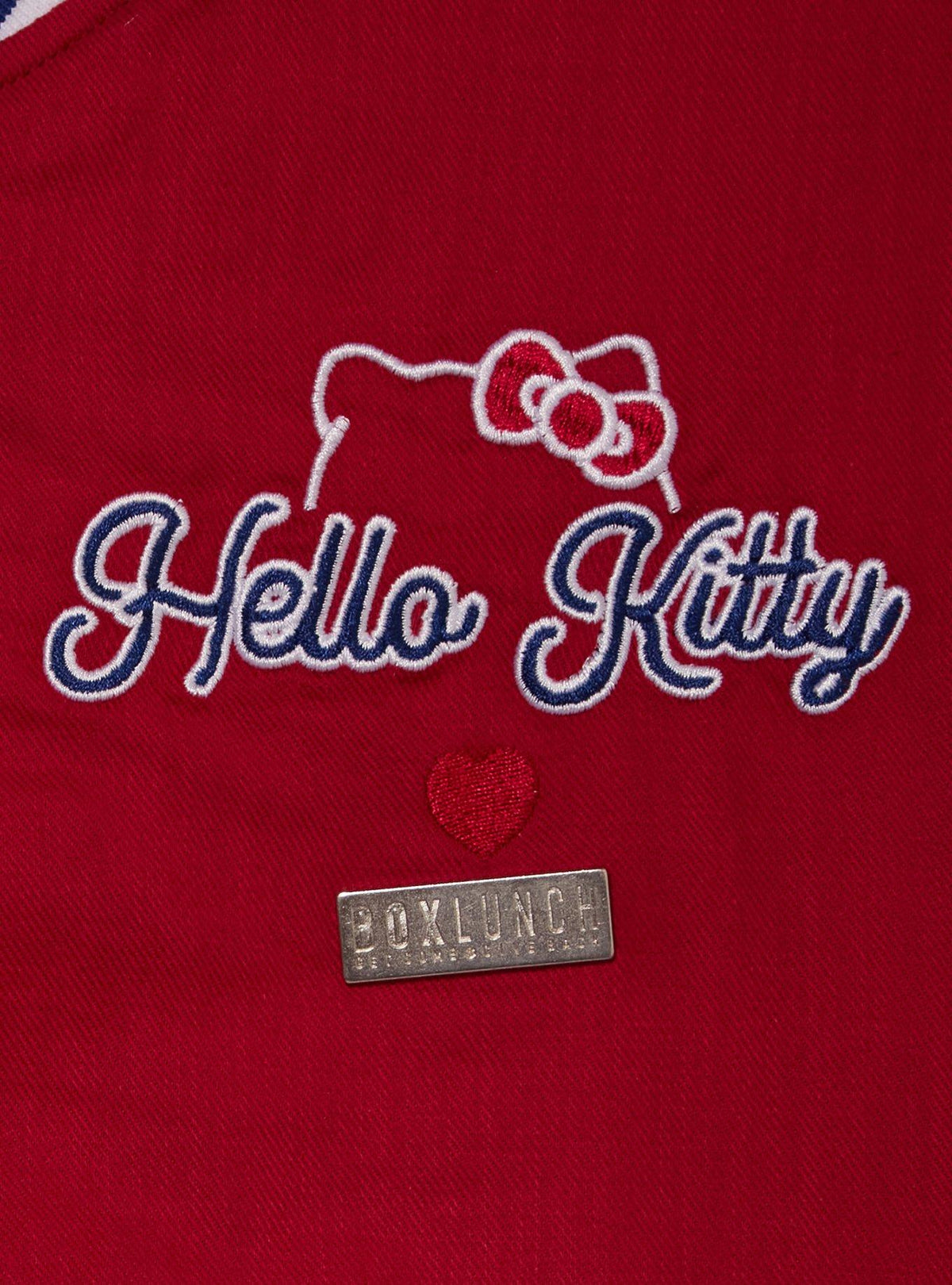 Chaqueta universitaria de mezclilla Sanrio