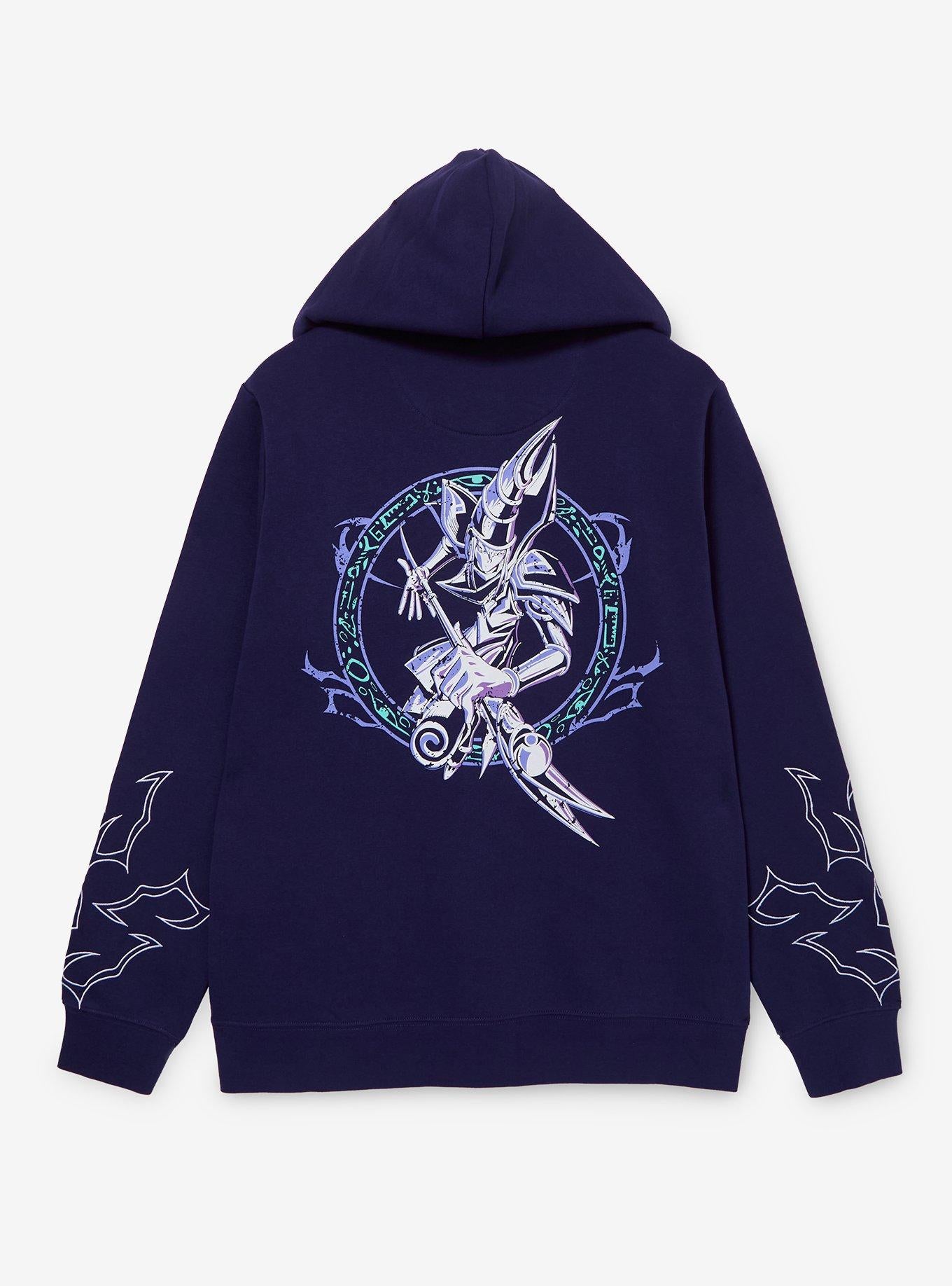 Polerón con cierre bordado Dark Magician de Yu-Gi-Oh!