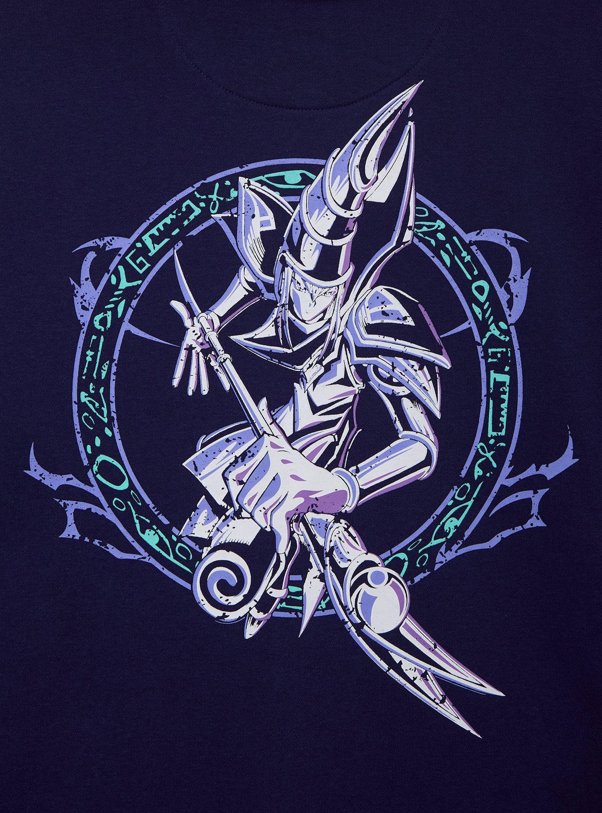 Polerón con cierre bordado Dark Magician de Yu-Gi-Oh!