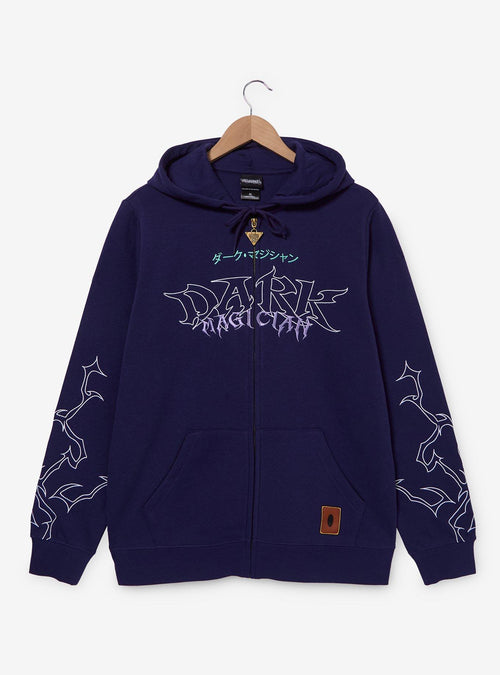 Polerón con cierre bordado Dark Magician de Yu-Gi-Oh!