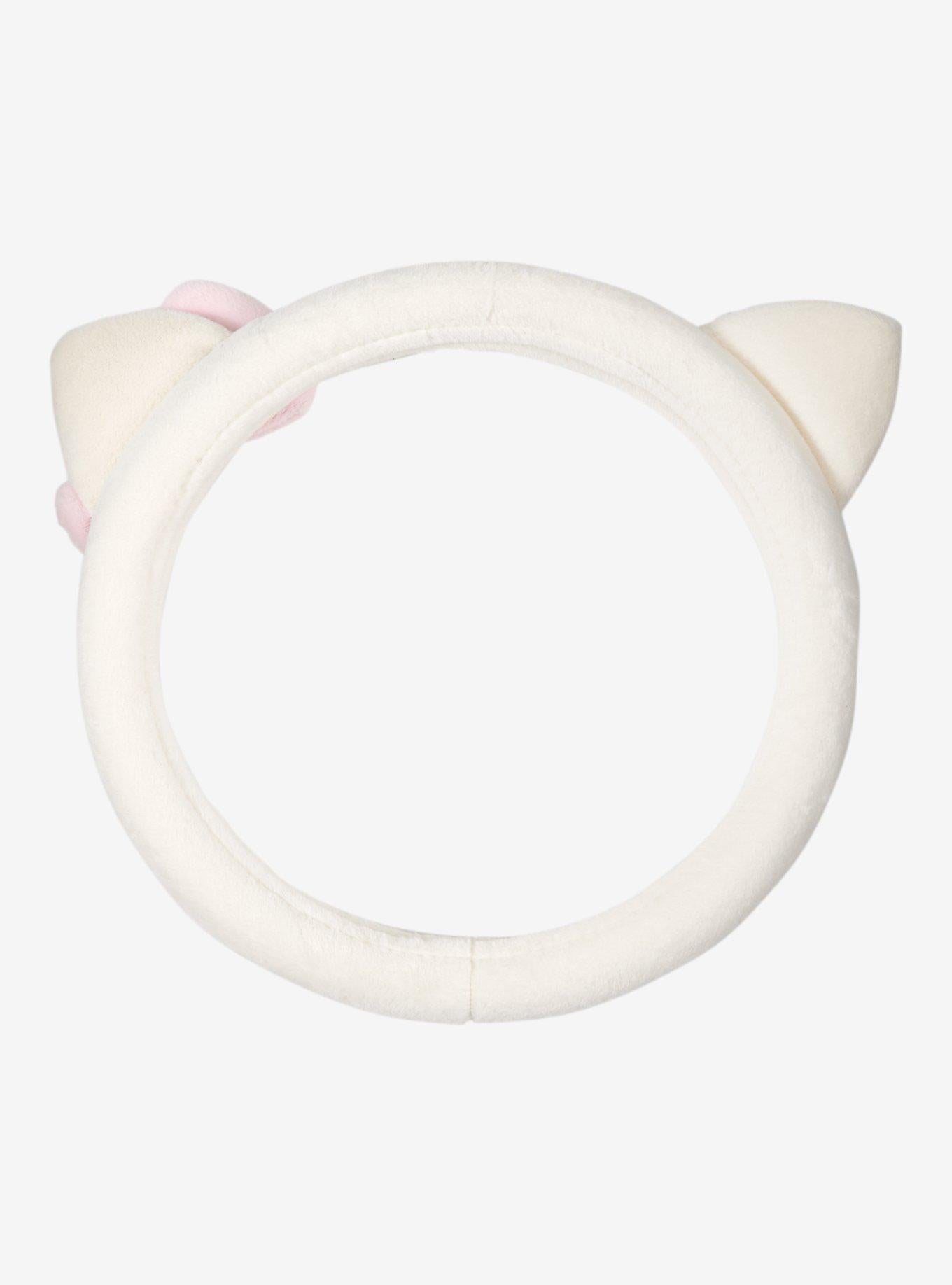 Funda de volante de peluche Hello Kitty