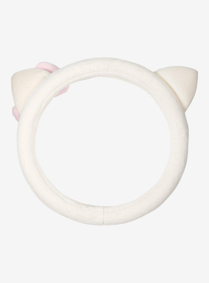 Funda de volante de peluche Hello Kitty