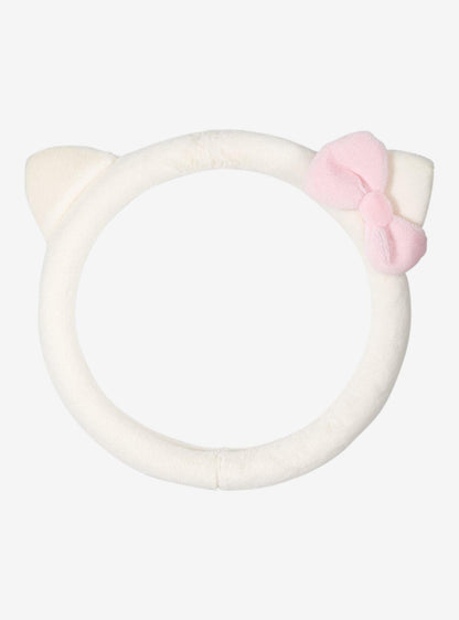Funda de volante de peluche Hello Kitty