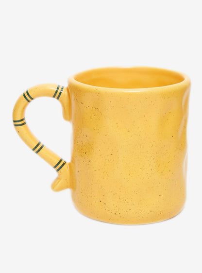 Taza con asa de bufanda Hufflepuff de Harry Potter