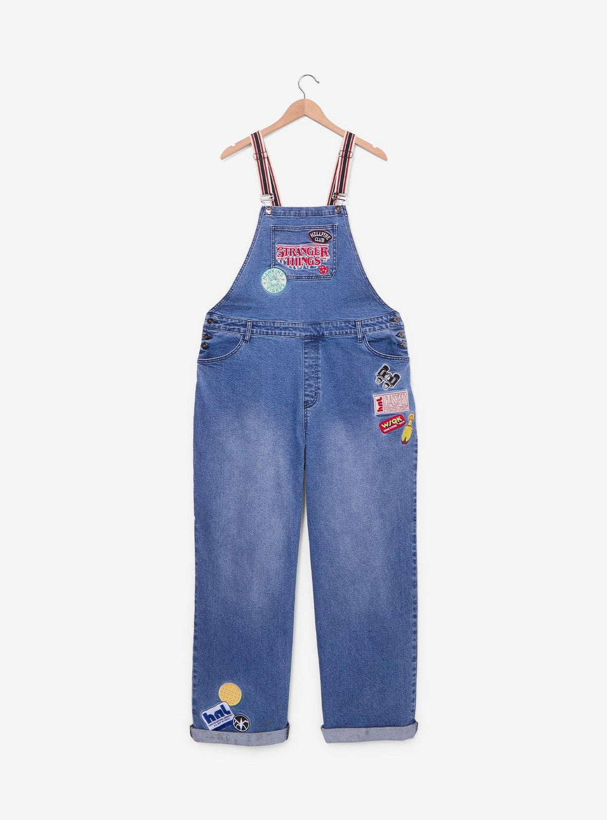 Jardinera de mezclilla Stranger Things para mujer