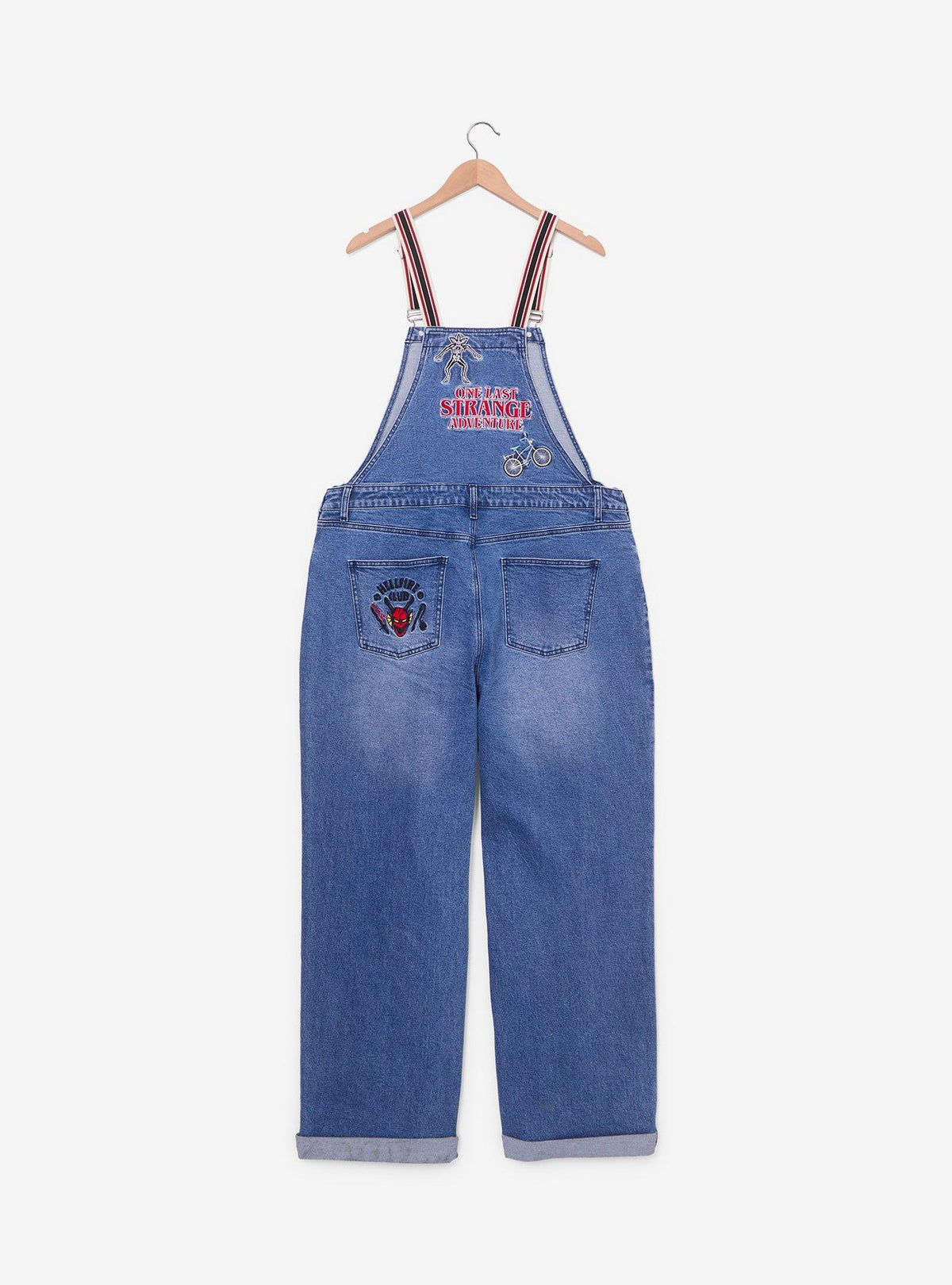 Jardinera de mezclilla Stranger Things para mujer