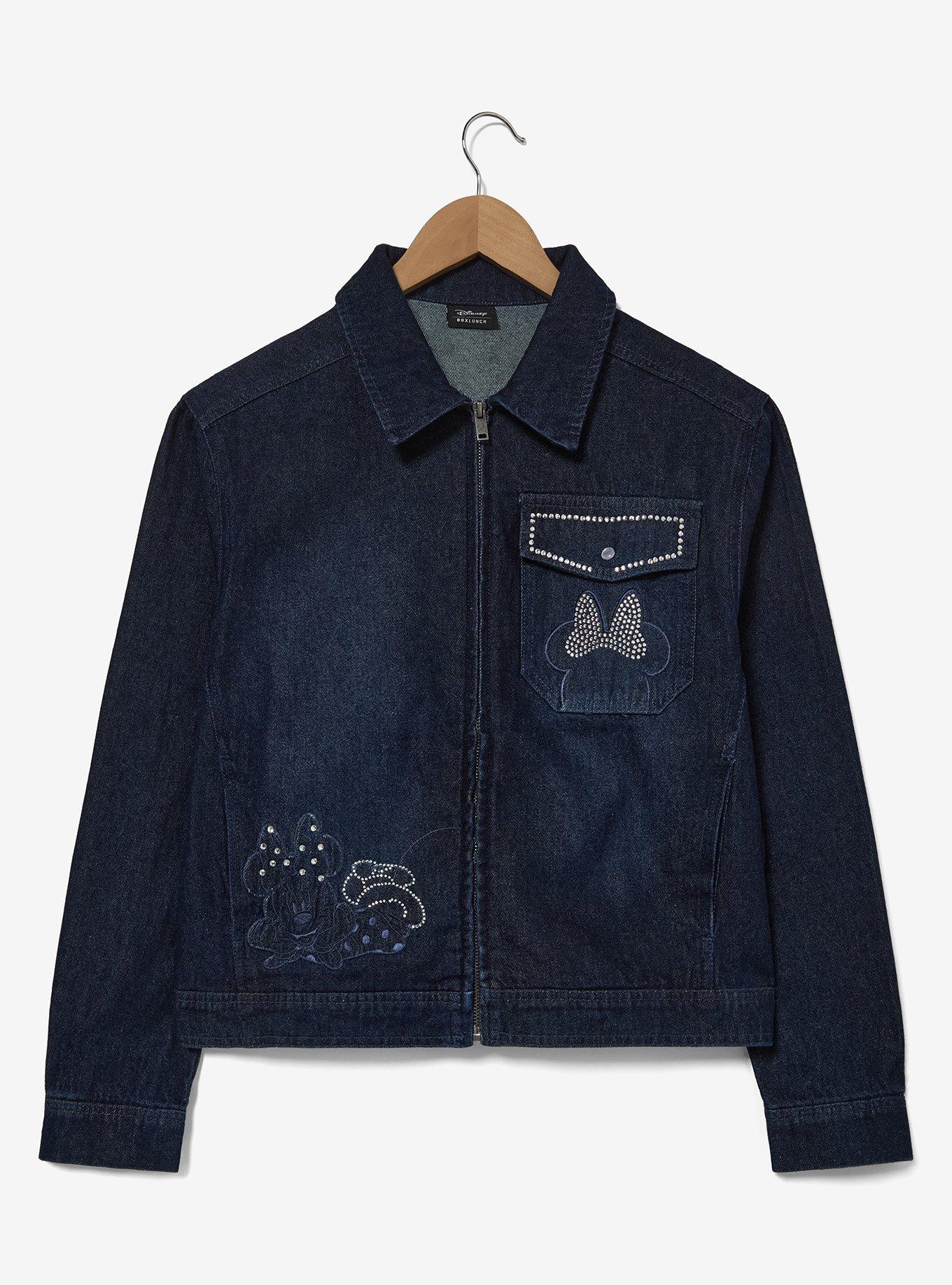 Chaqueta de mezclilla con strass de Minnie Mouse
