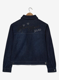 Chaqueta de mezclilla con strass de Minnie Mouse