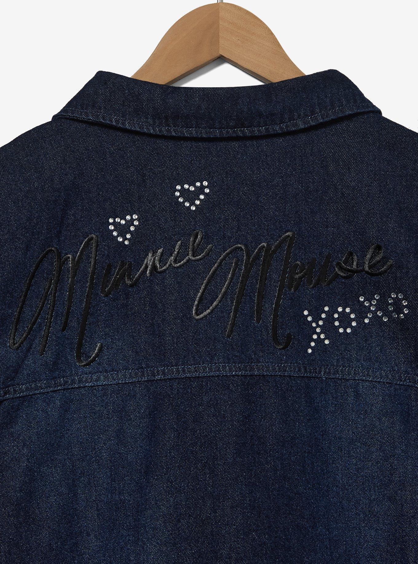 Chaqueta de mezclilla con strass de Minnie Mouse