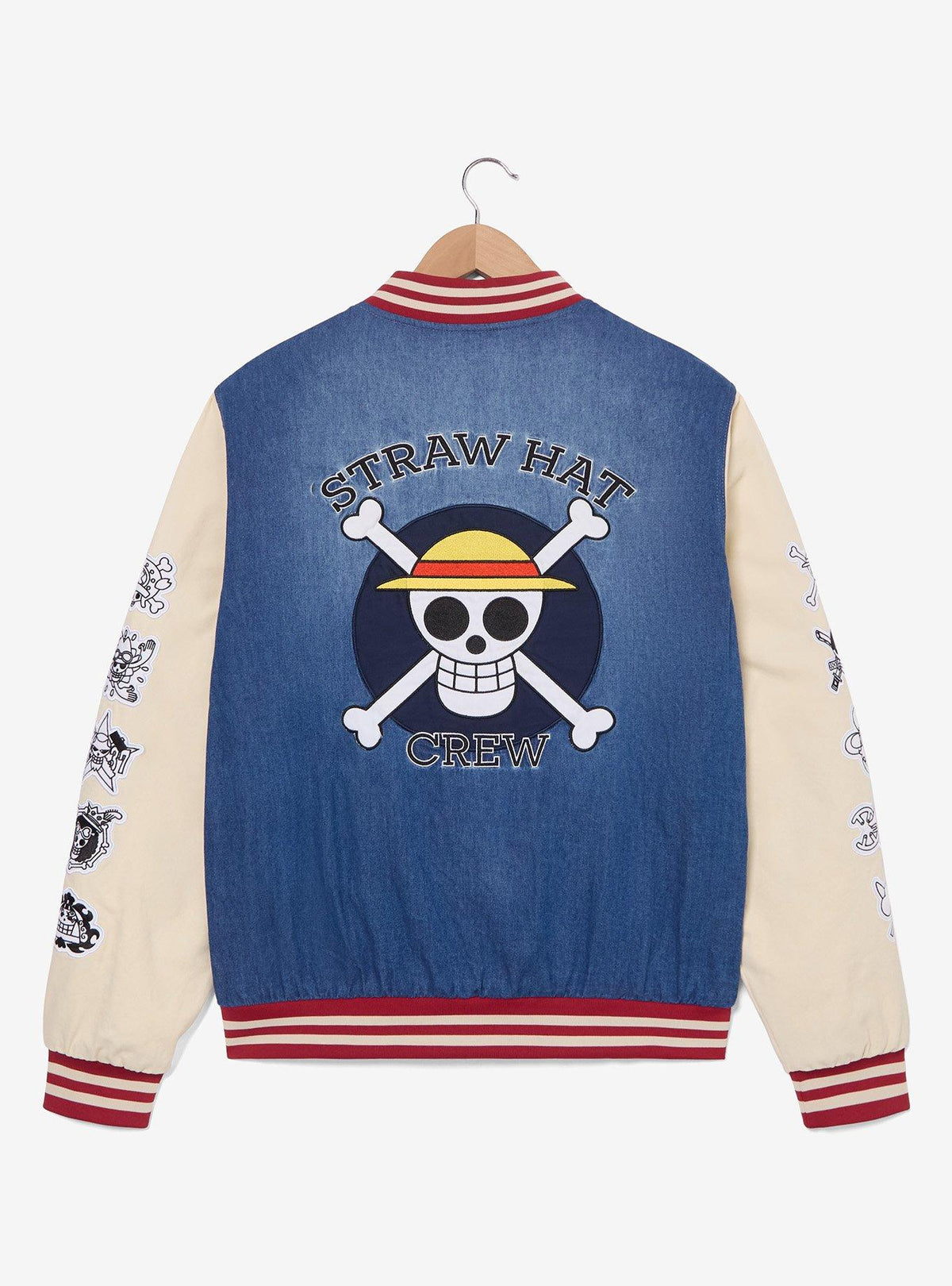 Chaqueta bomber Jolly Roger de One Piece
