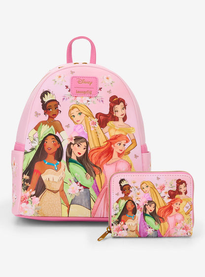 Mochila mini rosada Disney Princess