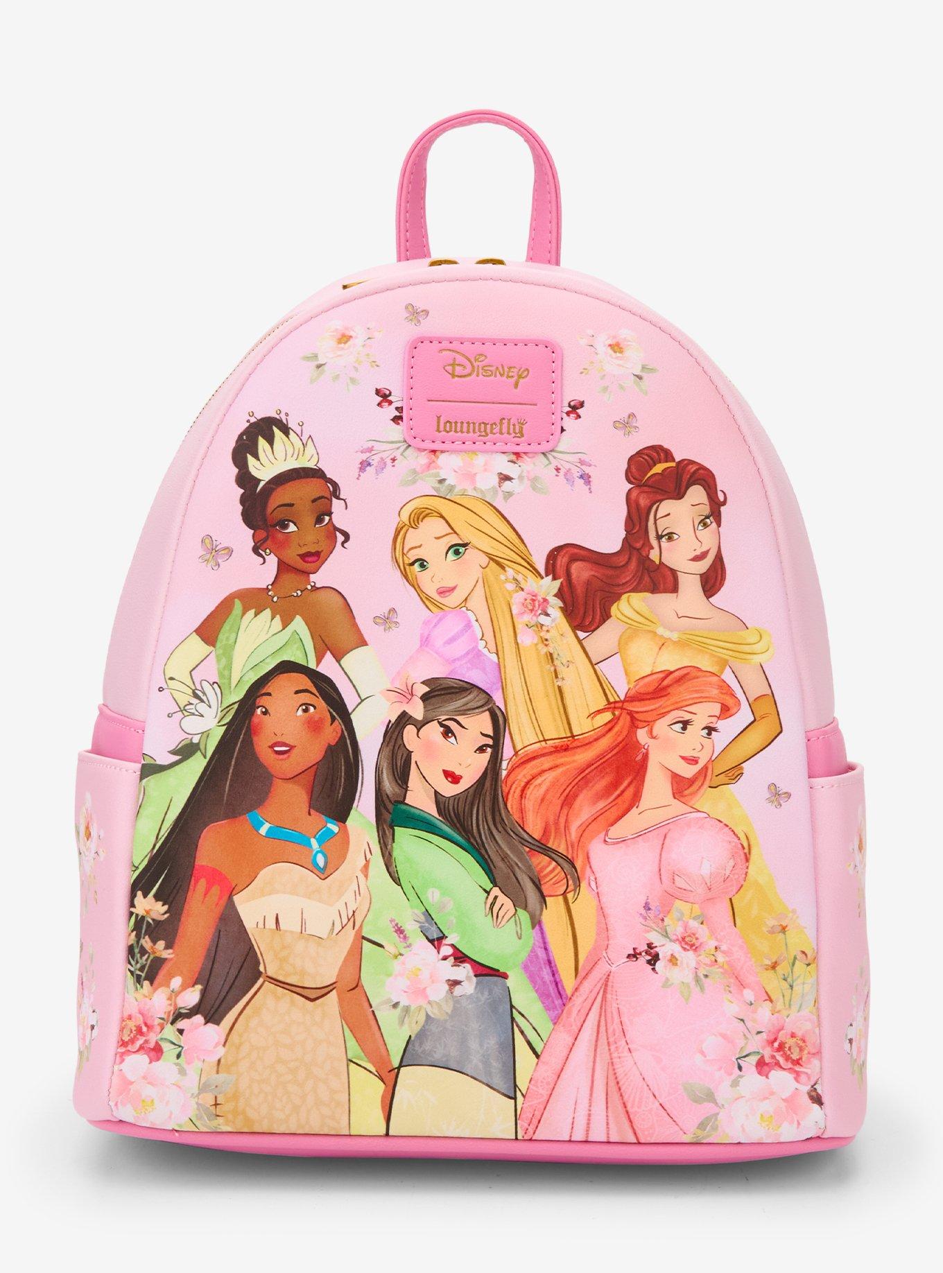 Mochila mini rosada Disney Princess