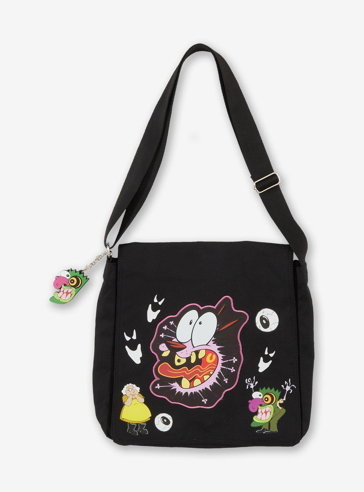 Bolso bandolera de Courage the Cowardly Dog