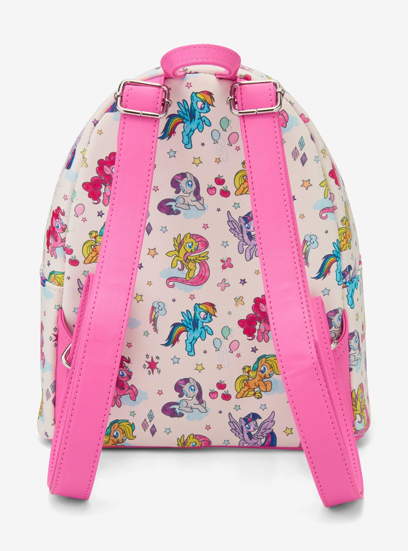 Mochila mini My Little Pony Mane Six con corazones