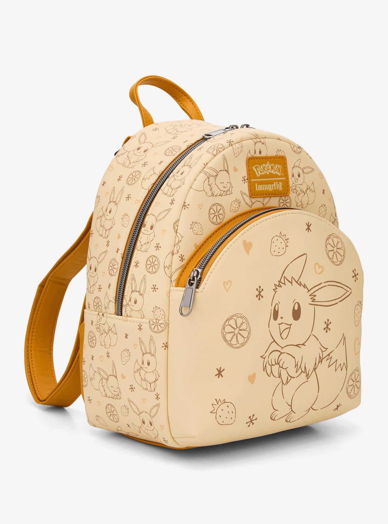Mochila mini Pokémon Eevee con frutos rojos