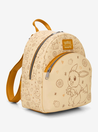Mochila mini Pokémon Eevee con frutos rojos