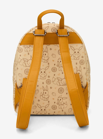 Mochila mini Pokémon Eevee con frutos rojos