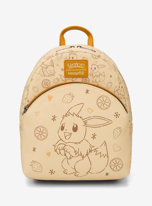 Mochila mini Pokémon Eevee con frutos rojos