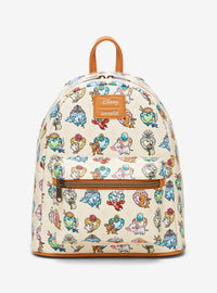 Mochila mini Disney Princess Sidekicks con gemas