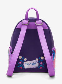 Mochila mini Disney Alice in Wonderland con letreros