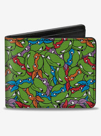 Billetera doble pliegue Teenage Mutant Ninja Turtles