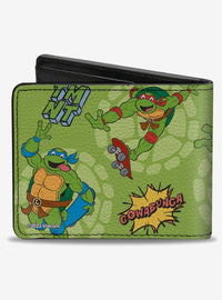 Billetera bifold de Teenage Mutant Ninja Turtles