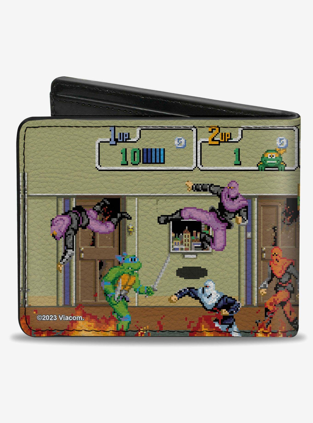Billetera Teenage Mutant Ninja Turtles 8 Bit