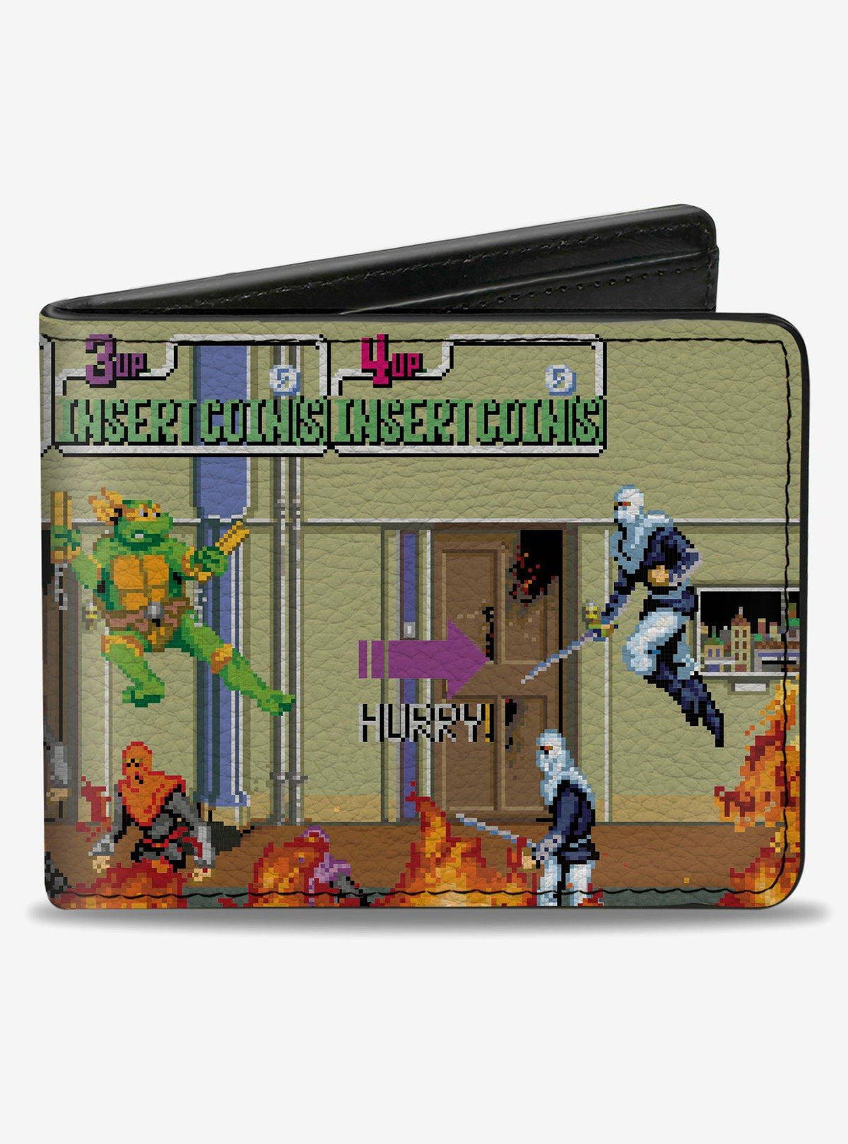 Billetera Teenage Mutant Ninja Turtles 8 Bit