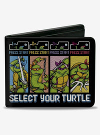 Billetera plegable arcade Teenage Mutant Ninja Turtles