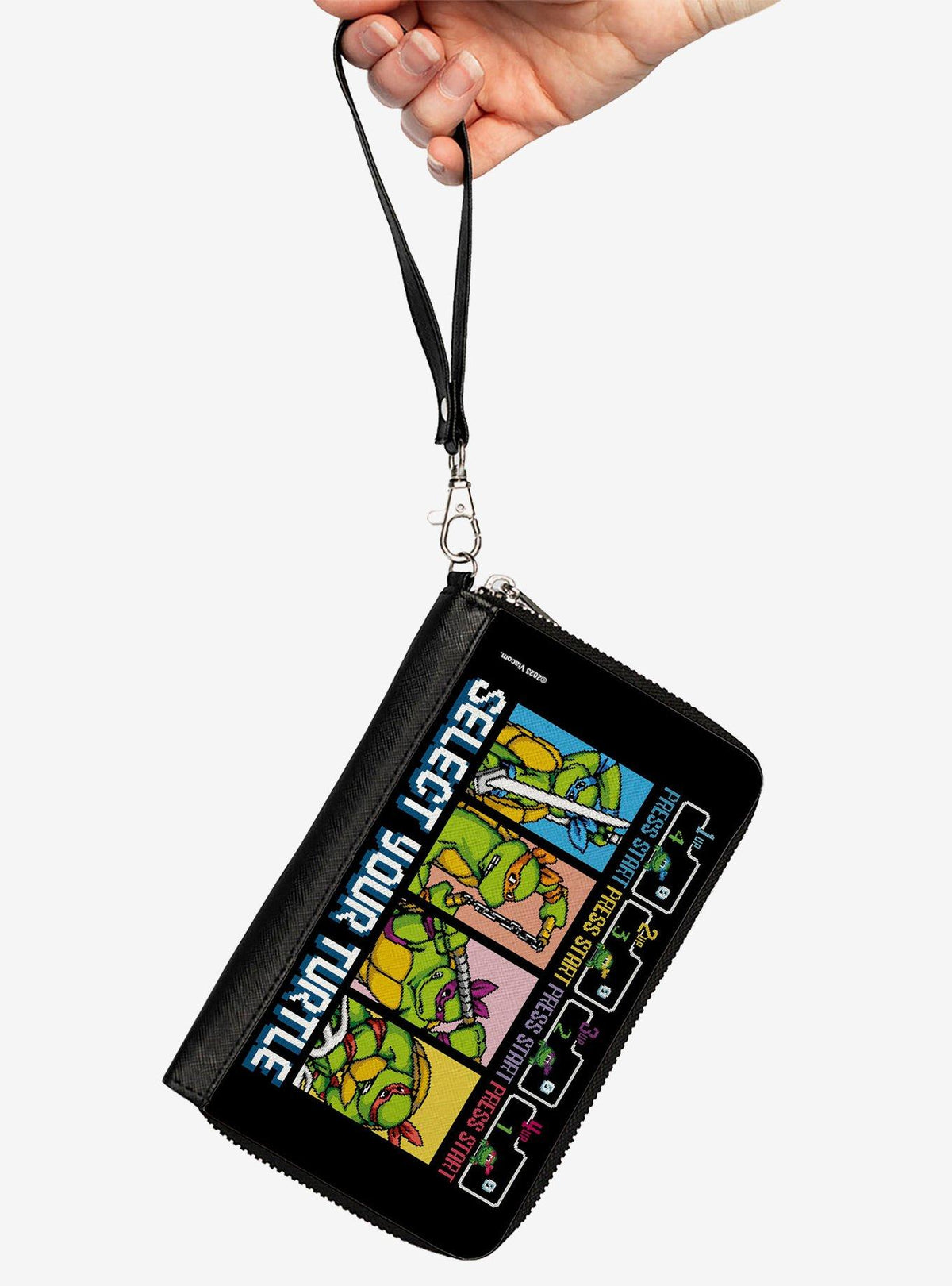 Billetera con cierre Teenage Mutant Ninja Turtles