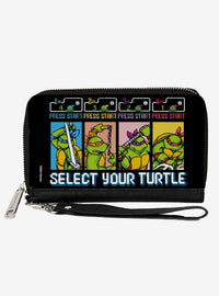 Billetera con cierre Teenage Mutant Ninja Turtles