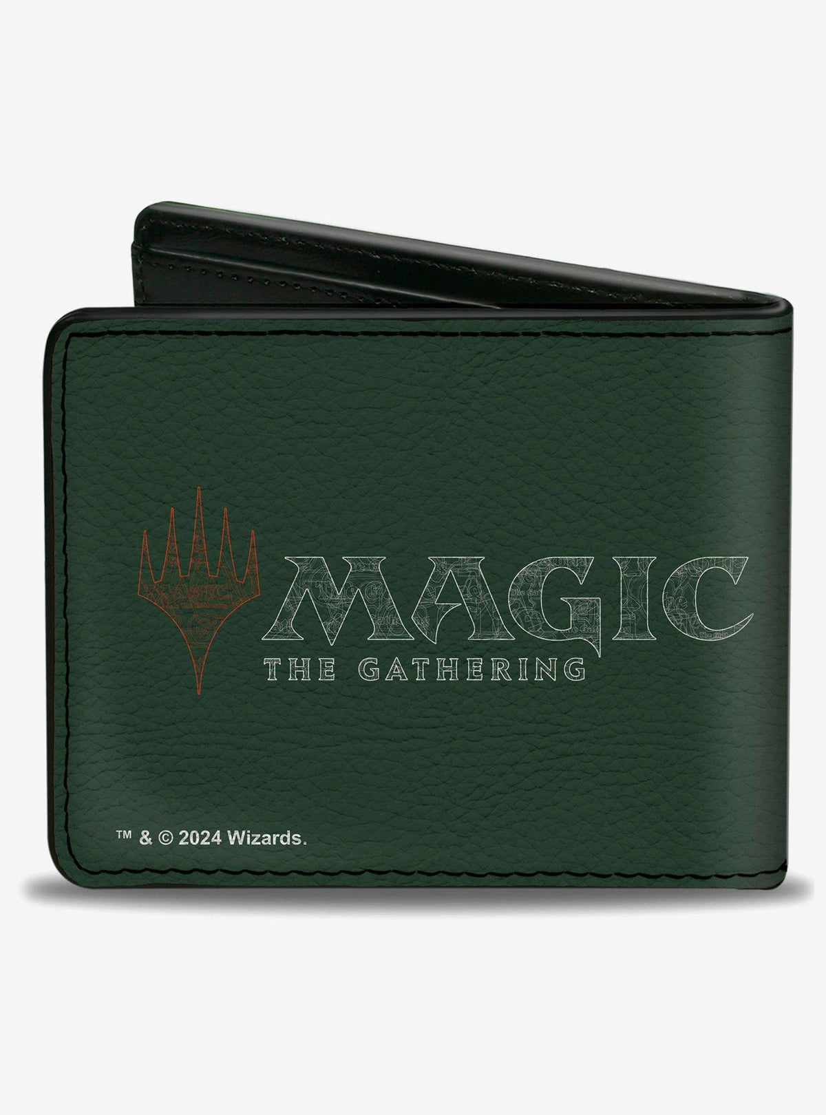 Billetera plegable Magic: The Gathering con árbol de maná verde
