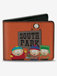 Billetera South Park con pose grupal