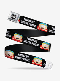 Cinturón South Park de Cartman con hebilla tipo seguridad