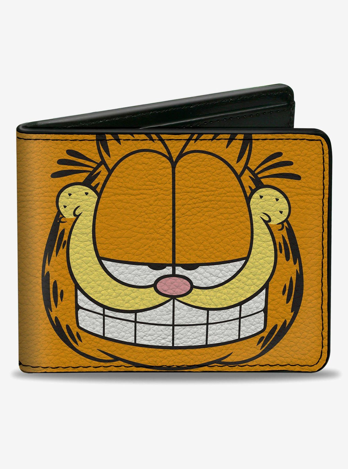 Billetera plegable Garfield con rostro sonriente