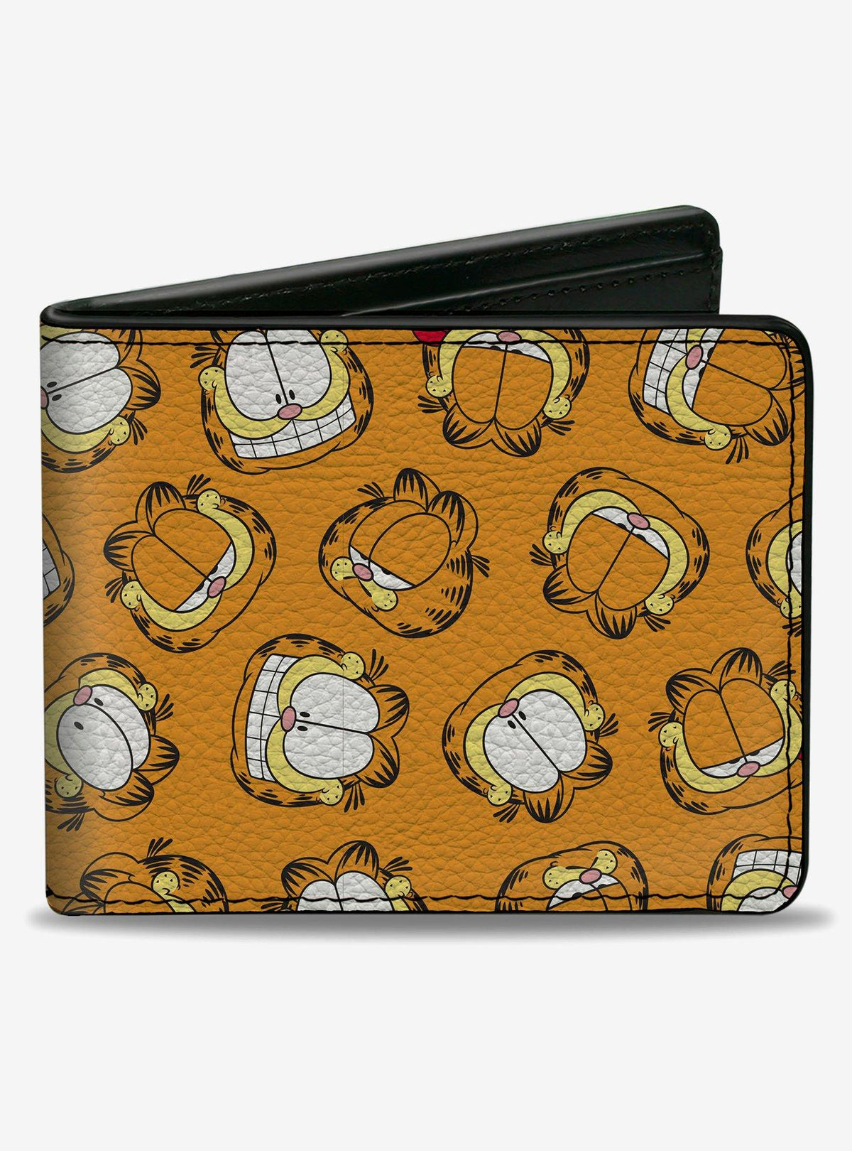 Billetera bifold Garfield con expresiones