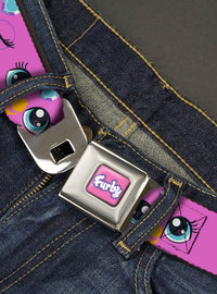 Cinturón Furby con hebilla tipo cinturón de seguridad