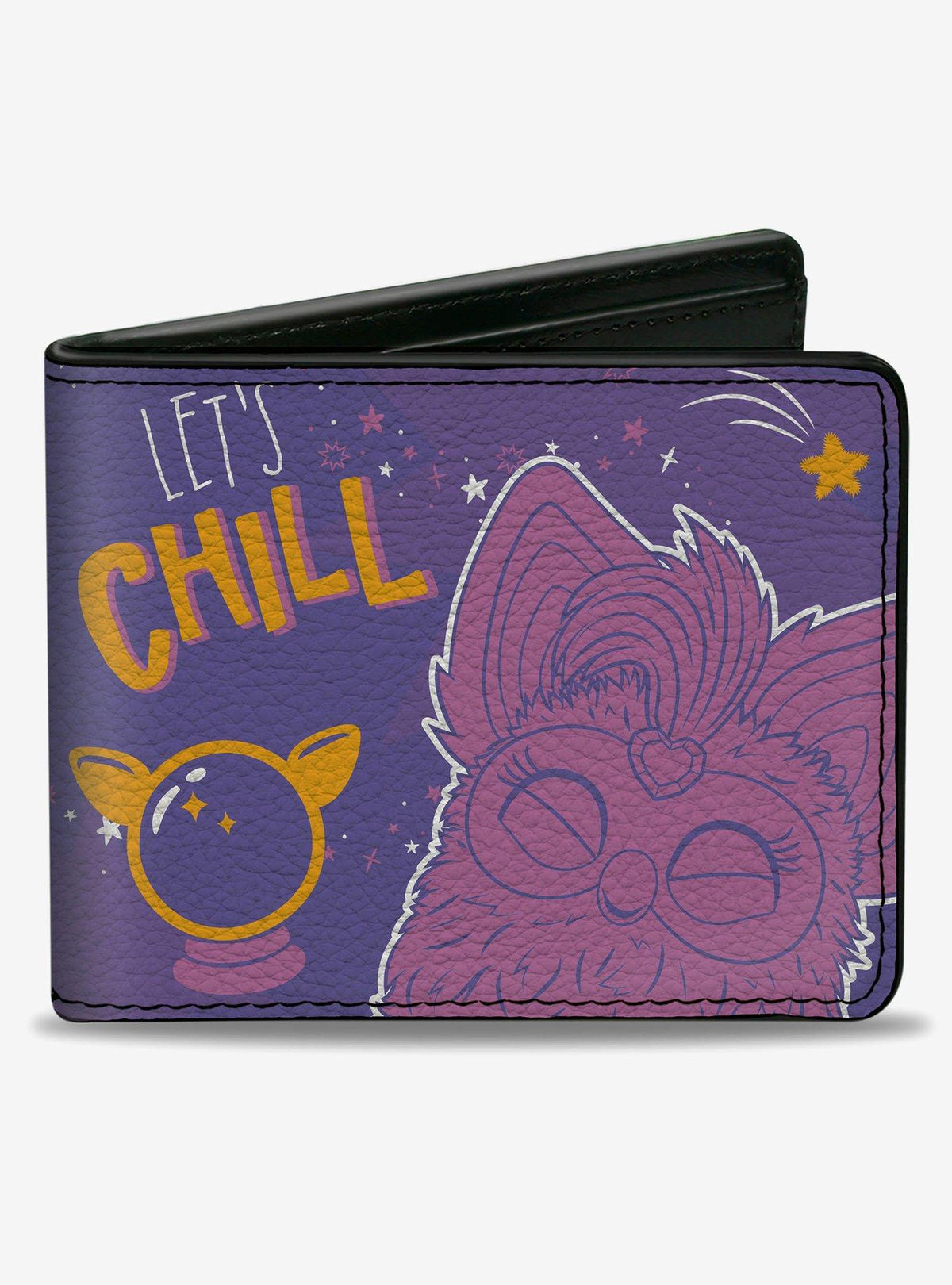 Billetera Furby Friends en pose relajada