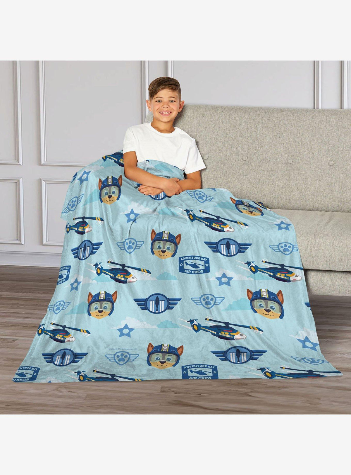 Manta Paw Patrol Chase 101,6 x 127 cm